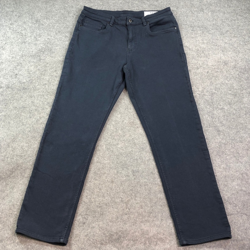 Tpj The Perfect Jean Mens 36x34 (fits 36x32) Dark Blue Athletic Fit Stretch